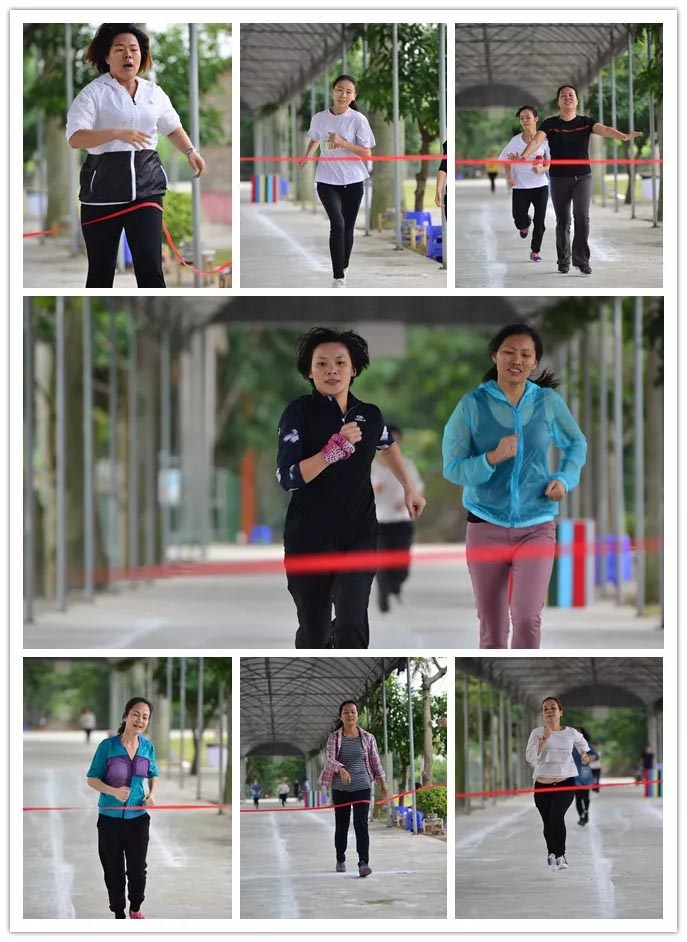 在賽場馳騁拼搏、堅(jiān)持/ 突破自我