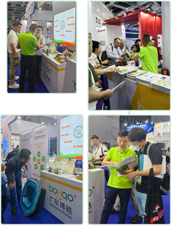 展臺(tái)前觀眾認(rèn)真聆聽(tīng)著公司專(zhuān)業(yè)人員的講解,并對(duì)展品產(chǎn)生了濃厚的興趣。