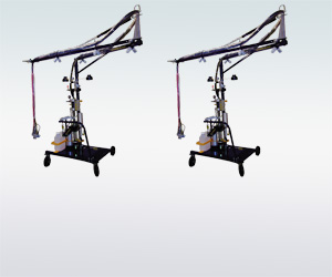 復合材料噴射工藝設備 樹脂纖維噴射機 玻璃鋼樹脂纖維噴涂設備 內/外混合噴槍及系統配件